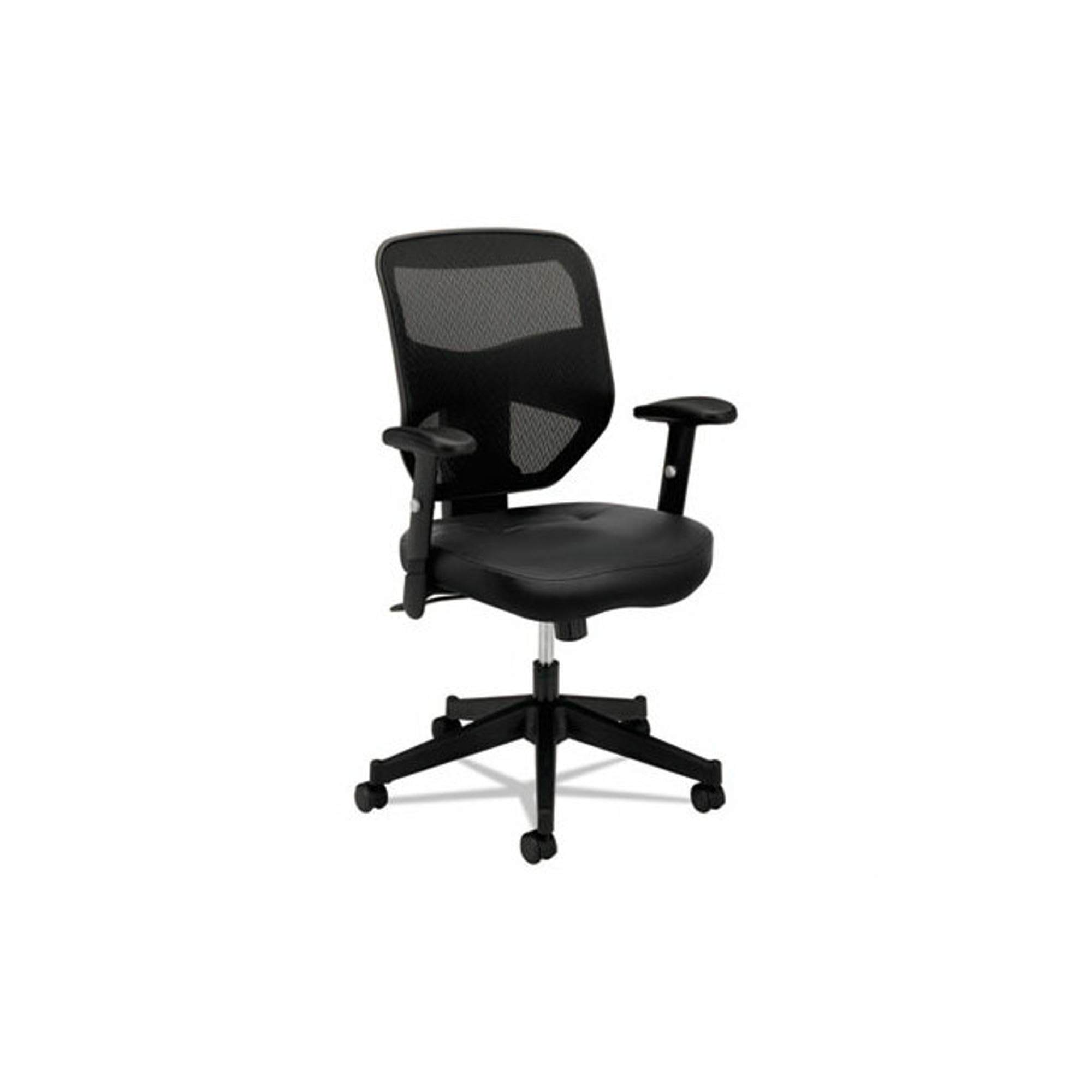 Amazon.com: HON Prominent Leather Task Chair - High Back Mesh Work